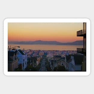 Dawn San Francisco Bay Sticker